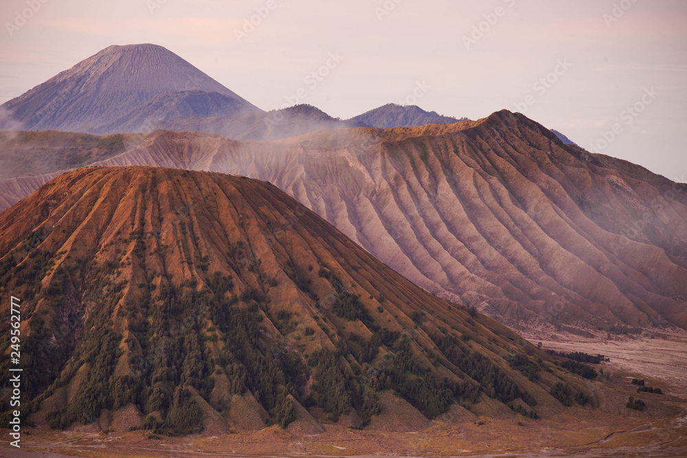 Naklejka premium Bromo Volcano Mountain, Indonesia