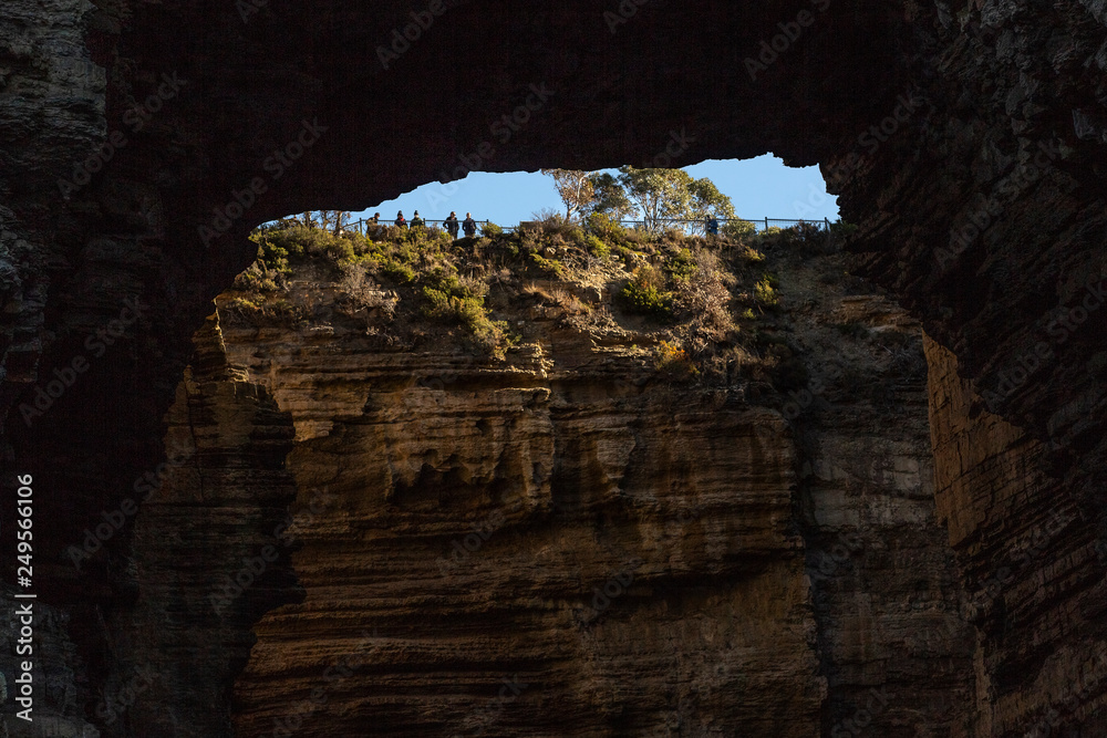 Tasman Arch from the ocean, Tasmania