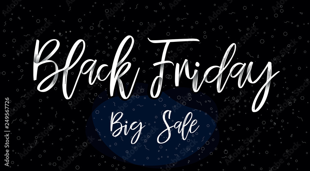 BLACK FRIDAY AND BIG SALE BANNER CONCEPT