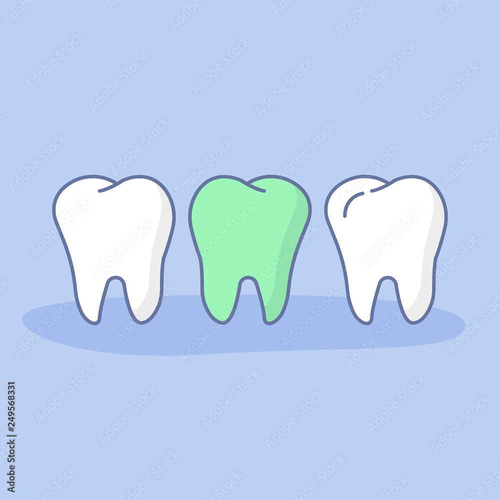 DENTAL CARE ILLUSTRATION CONCEPT DENTAL CARE ILLUSTRATION CONCEPT