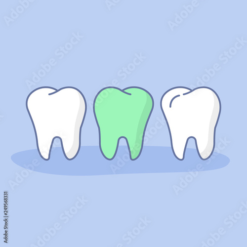 DENTAL CARE ILLUSTRATION CONCEPT