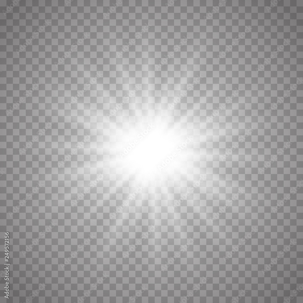 Glowing light effect Glowing light effect