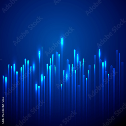 Abstract technology electrons background concept.