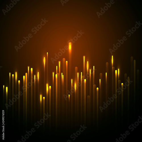 Abstract technology electrons background concept.