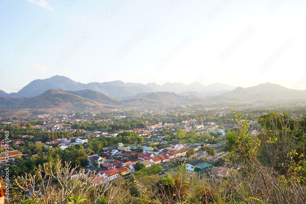 village in mountains