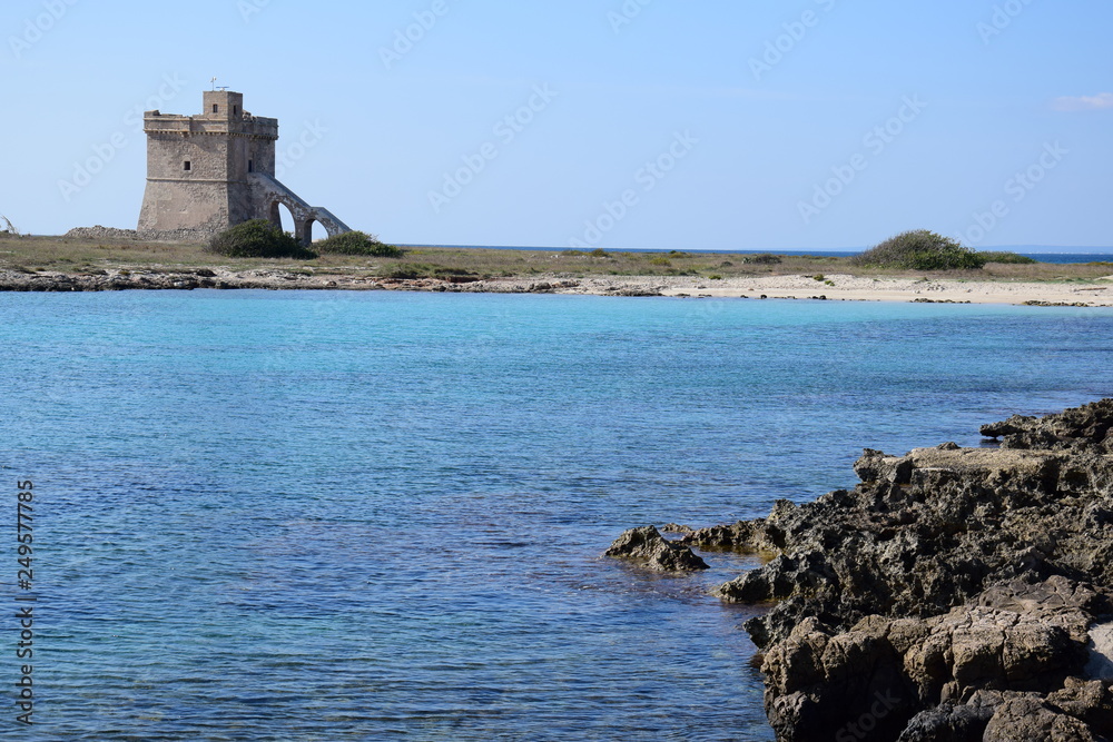 Coastline in Salento