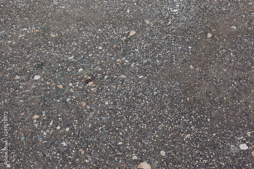 Abstract background of multicolored gravel