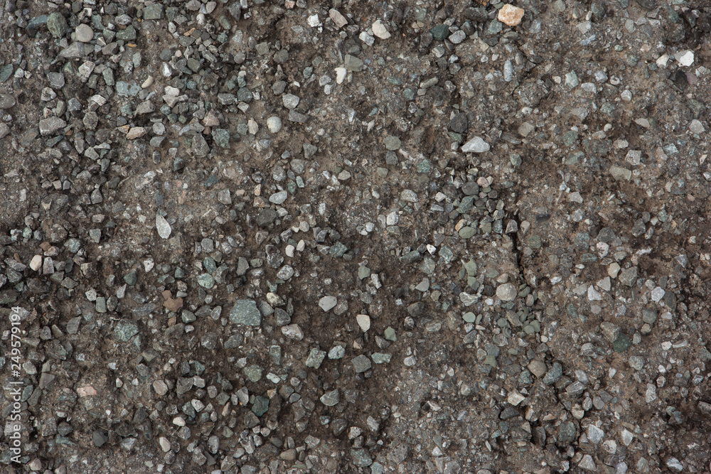 Abstract background of multicolored gravel Abstract background of multicolored gravel
