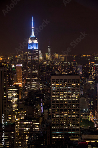 Photography night skyline