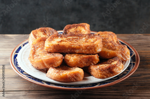 Fotografie "Torrijas", typical spanish dessret in Lent and Easter