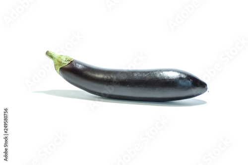 Healthy food. eggplant vegetables on a light background