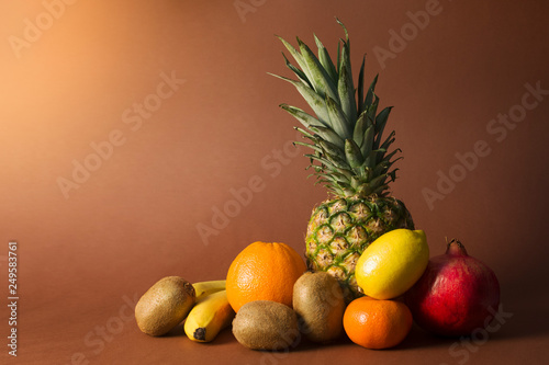 exotic tropical fruits