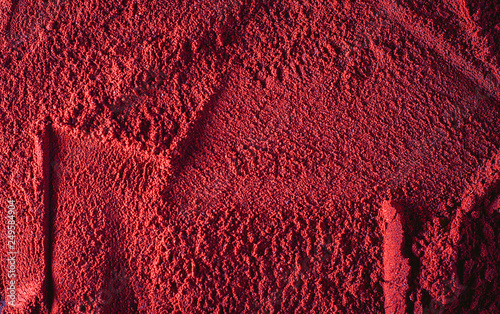 red powder beauty makeup compound texture pattern