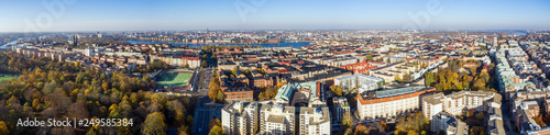 Drone view on Stockholm, Sweden © Michael Bogner