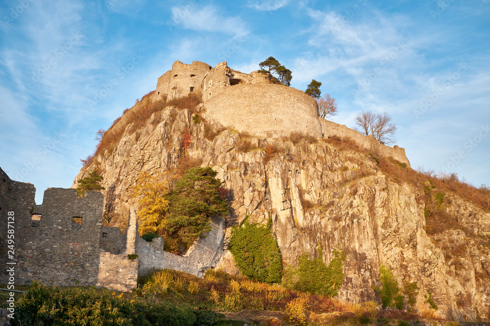 Germany, Baden-Wuerttemberg, Constance distrikt, Hegau, Hohentwiel and Castle Ruin Germany, Baden-Wuerttemberg, Constance distrikt, Hegau, Hohentwiel and Castle Ruin