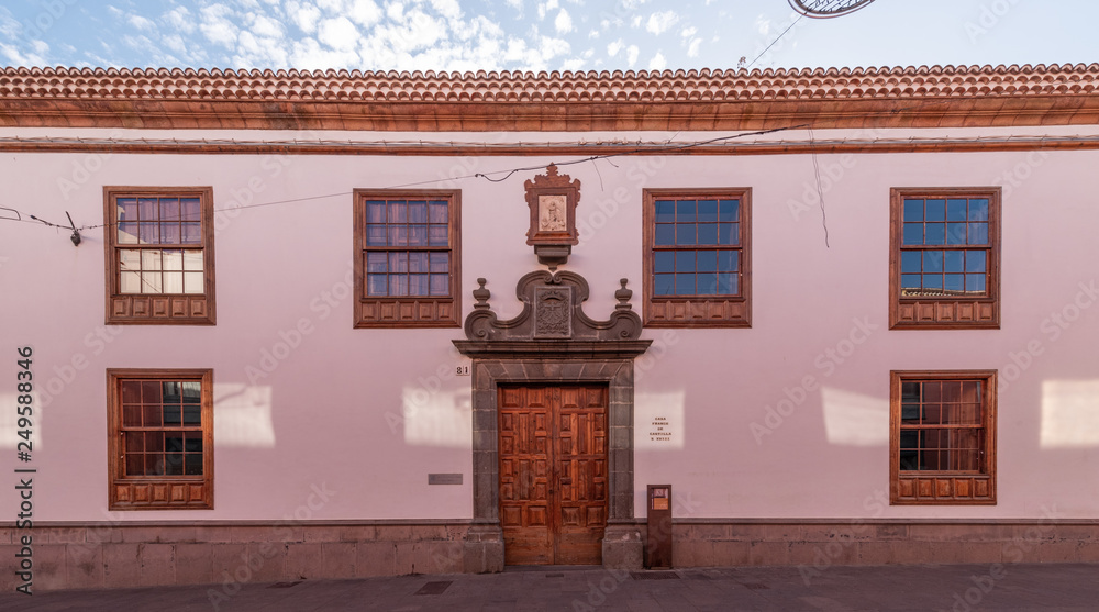 Obraz premium house tenerife canarias