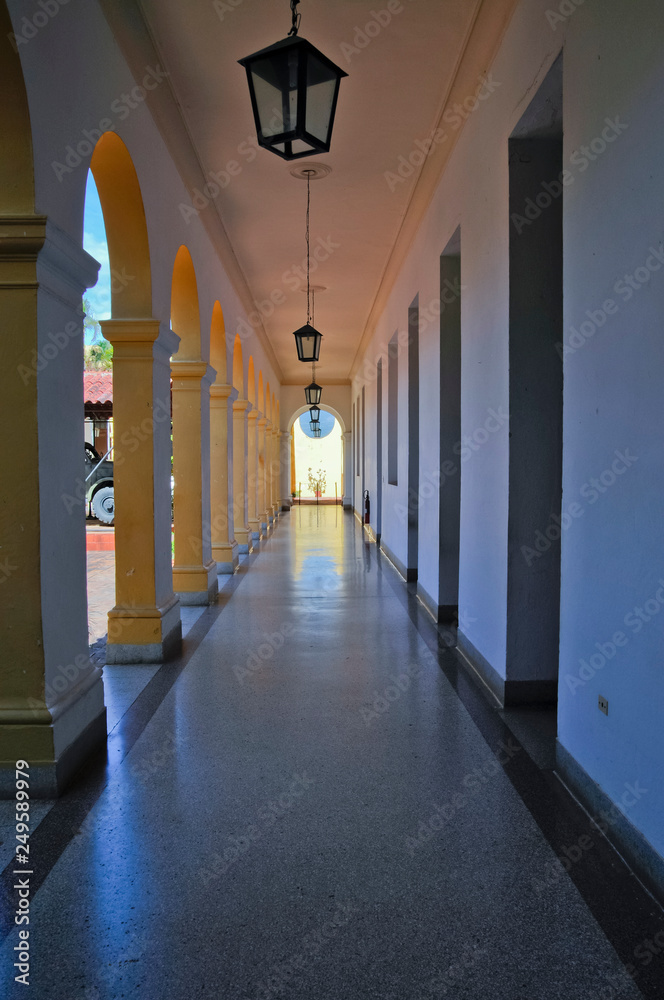 Franziskanerkloster, Straßenszene, Trinidad, Kuba