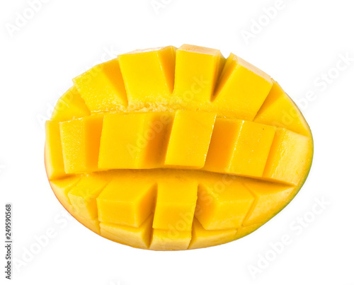 mango isolated on white background