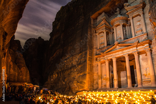 Amazing nights in Petra