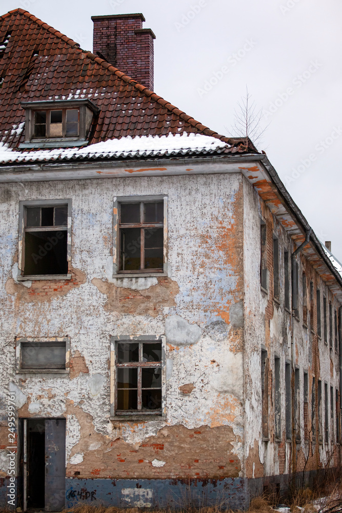 old neglected and abandoned house old neglected and abandoned house