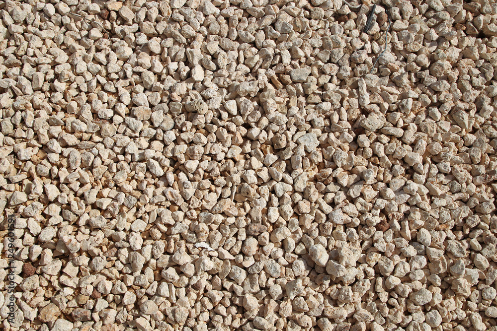 Small gravel of different colors background Small gravel of different colors background