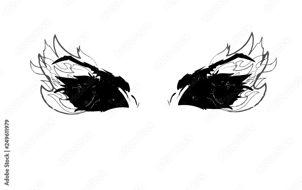 Empty Eye Socket Drawing
