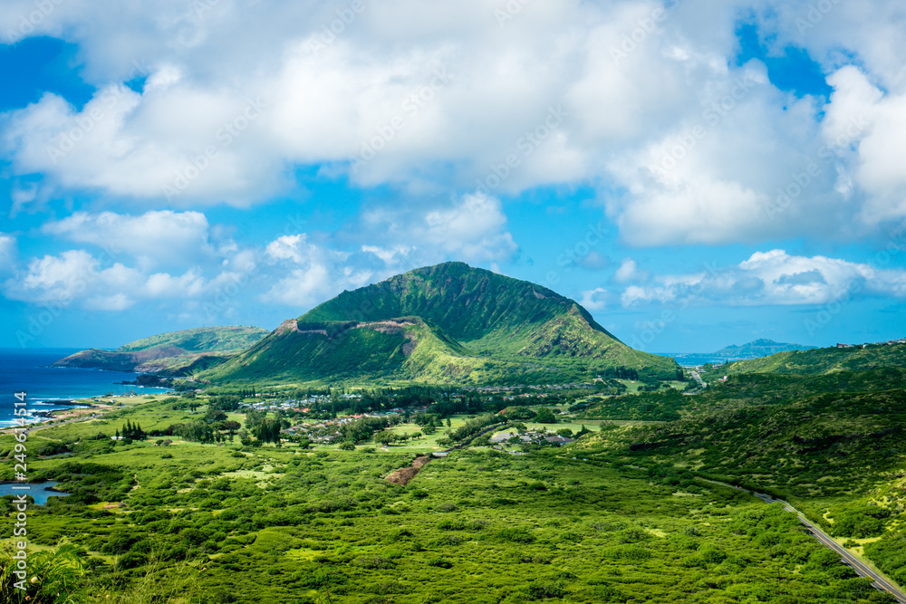 Fototapeta premium Kai Valley, Koko Crater