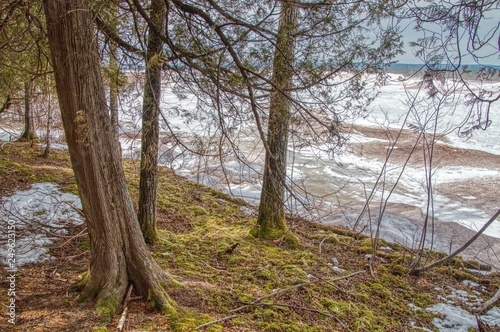 Mouth of the Amnicon River in Northern Wisconsin