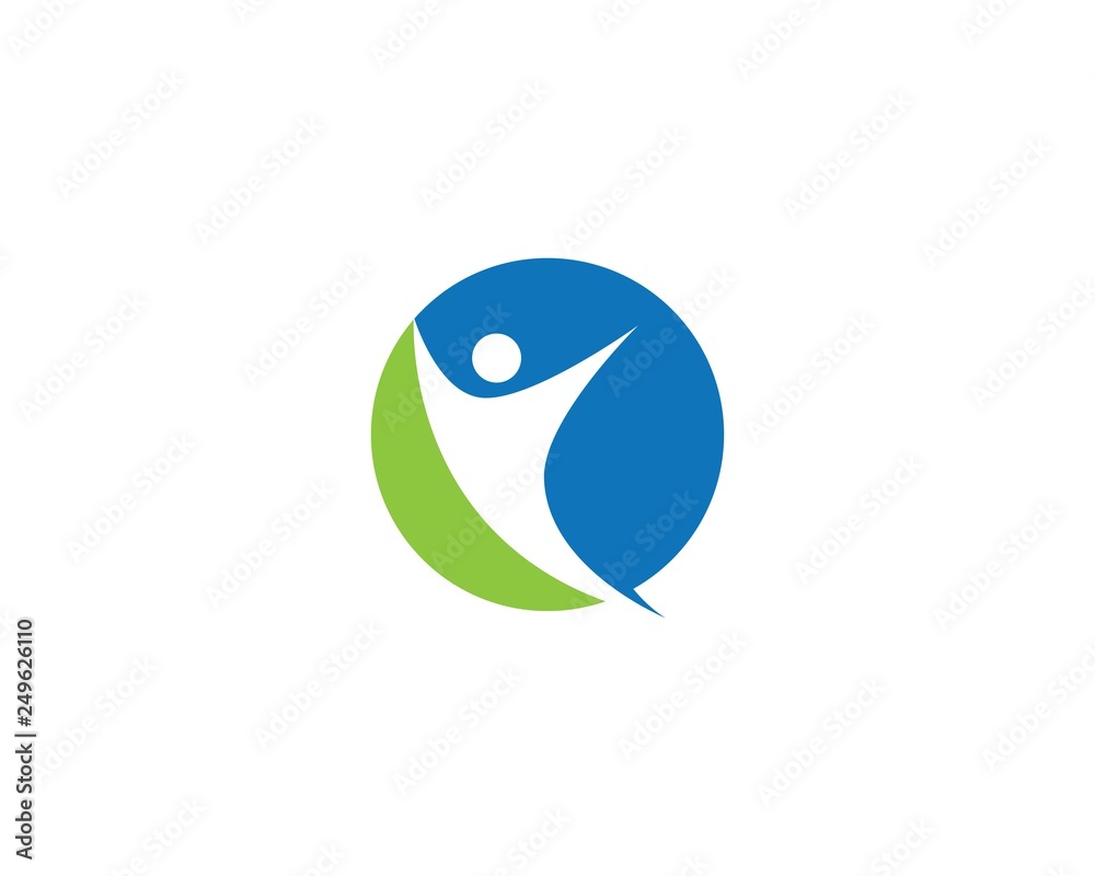 Obraz premium Healthy Life Logo template