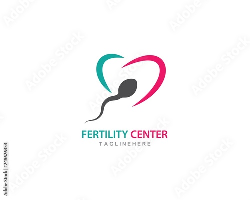 Sperm logo vector