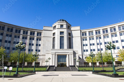 Michigan Hall Of Justice Supreme Court Building In Lansing