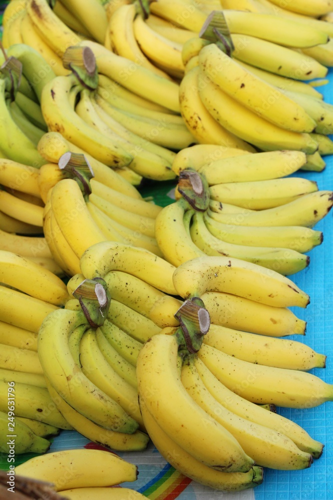Ripe banana is delicious at street food