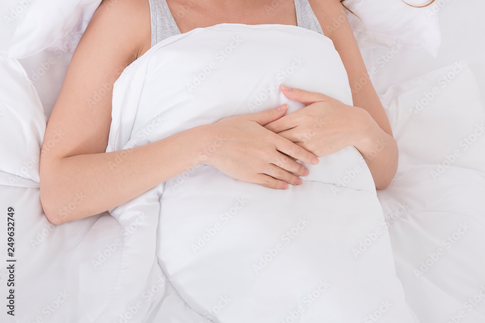pregnant woman touching her belly with her belly pregnant woman touching her belly with her belly