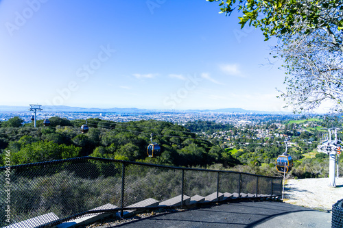 Oakland side view San Francisco bay can view bay bridge, San Francisco and Oakland