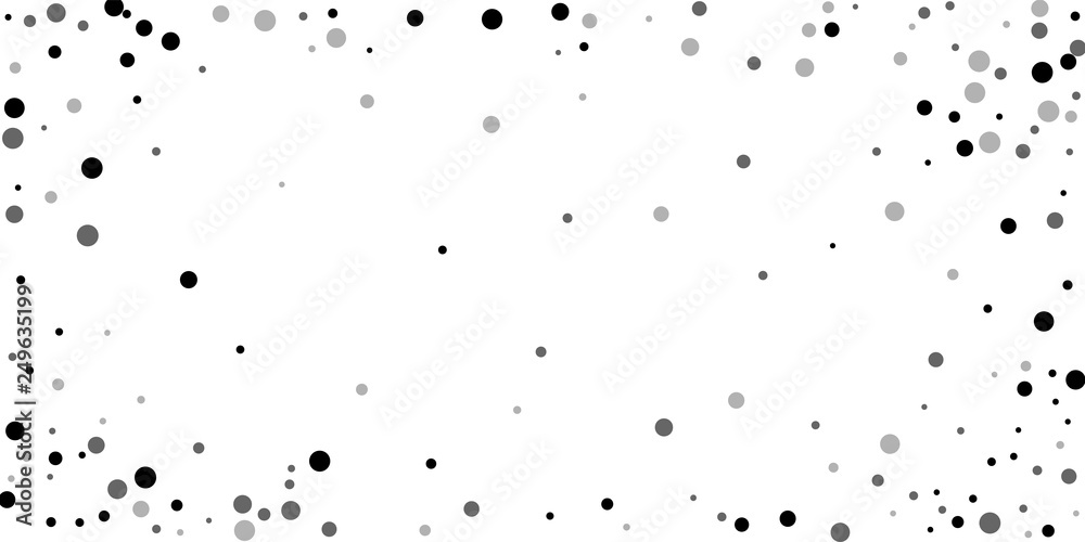 Scattered random black dots. Dark points dispersio Scattered random black dots. Dark points dispersio