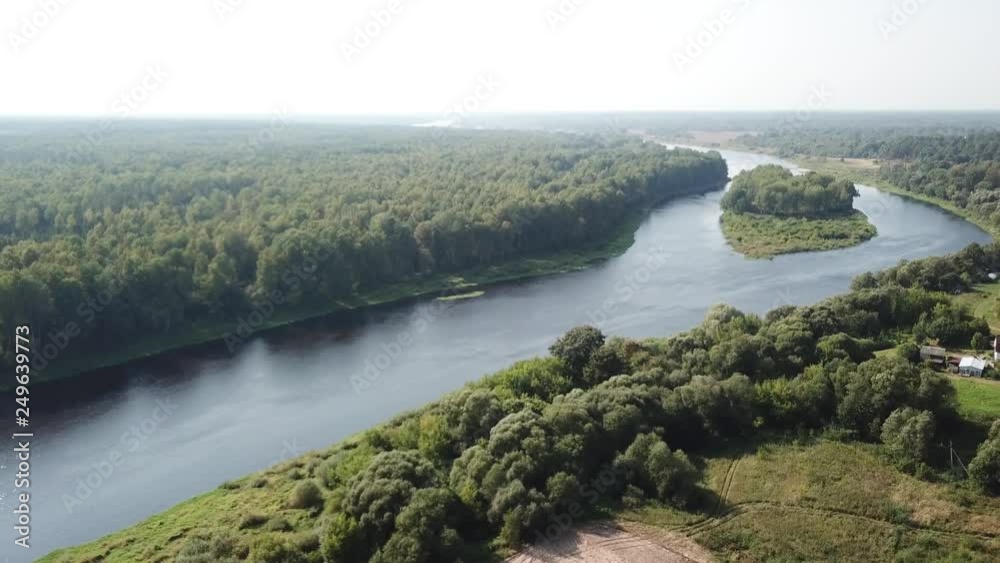 landscape with river