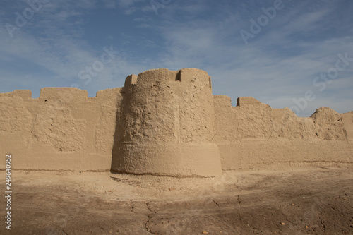 Ruins of ancient city Merv the capital of Turkmen-Seljuk Empire. Once a great city located on a way of a Silk Road was demolished by Chingiz khan's mongols  in 13th century. Turkmen national heritage.