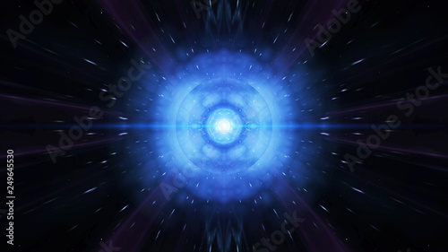 Time vortex tunnel background.Wormhole though time and space.Seamless loop wormhole straight through time and space, warp straight ahead through this science fiction