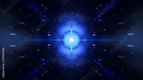 Time vortex tunnel background.Wormhole though time and space.Seamless loop wormhole straight through time and space, warp straight ahead through this science fiction