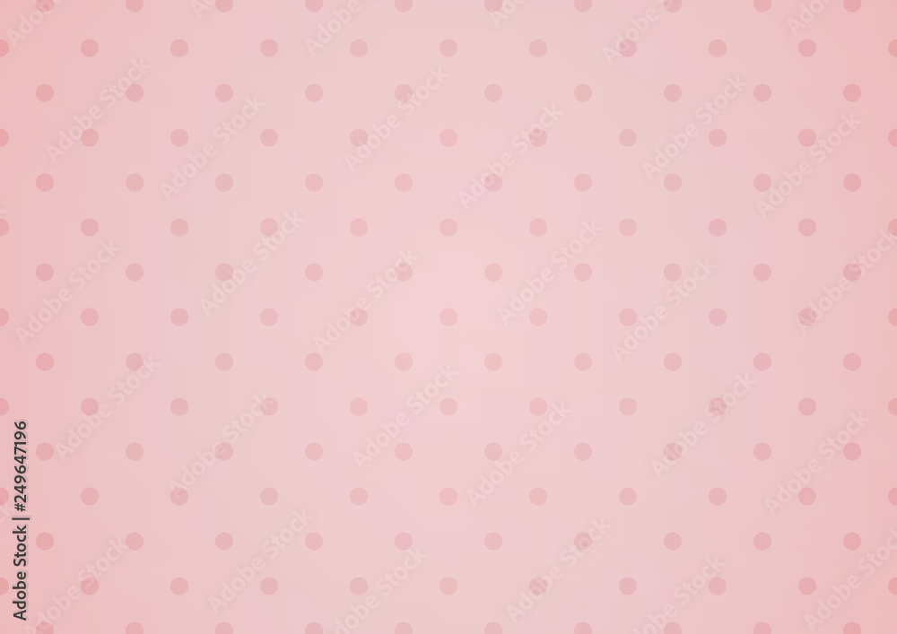 Pink polka dot background Pink polka dot background