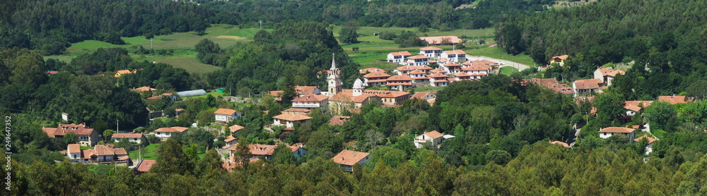 Valley in Ruiloba, Cantabria