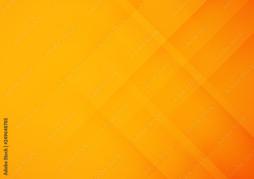 Abstract orange geometric vector background, can be used for cover design, poster, advertising