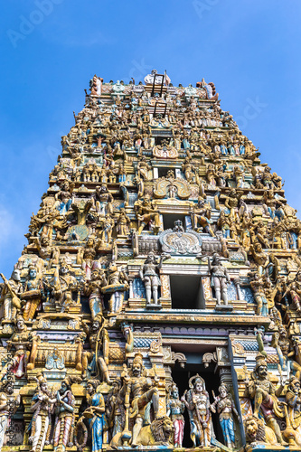 The Murugan Hindu temple. Colombo, Sri Lanka.