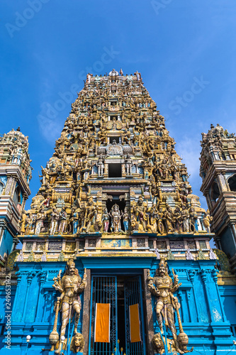 Fotografi The Murugan Hindu temple. Colombo, Sri Lanka.