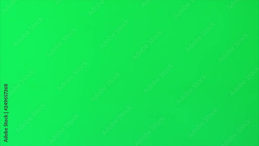 Male hands on green screen chroma background, finger and hand gestures
