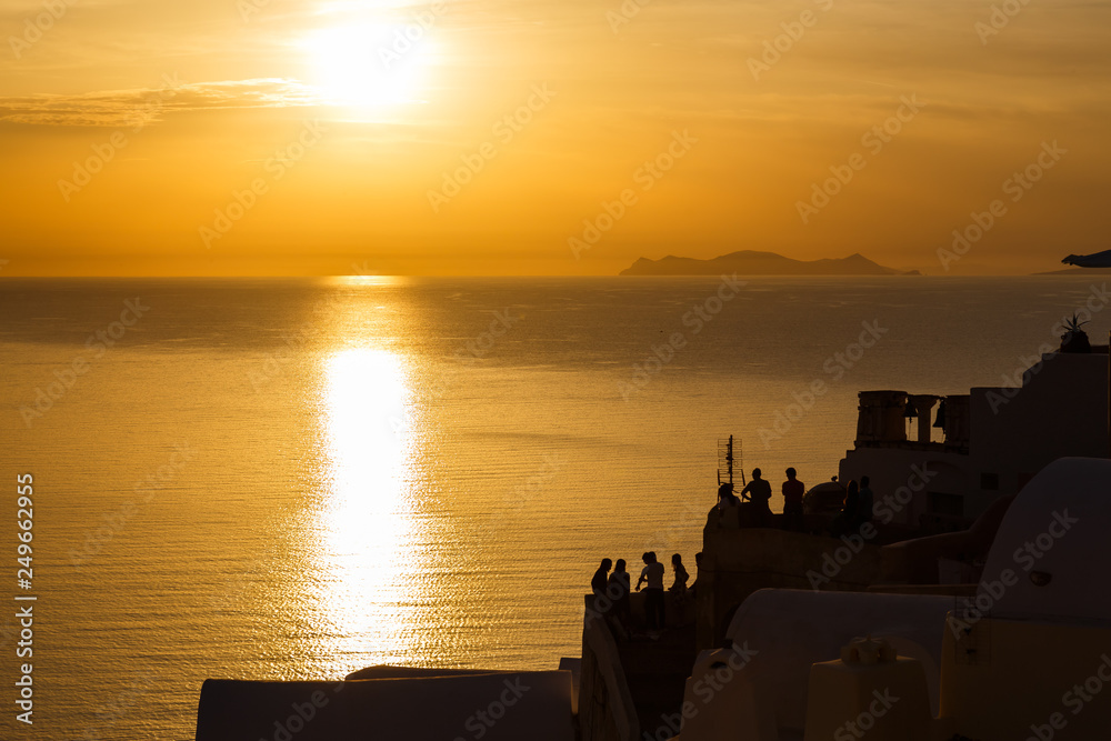One of the most beautiful islands in the world, Santorini, Caldera, Oia, Greece