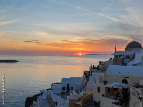 One of the most beautiful islands in the world, Santorini, Caldera, Oia, Greece