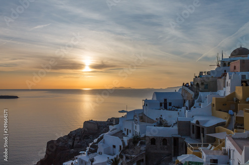 One of the most beautiful islands in the world, Santorini's sunset