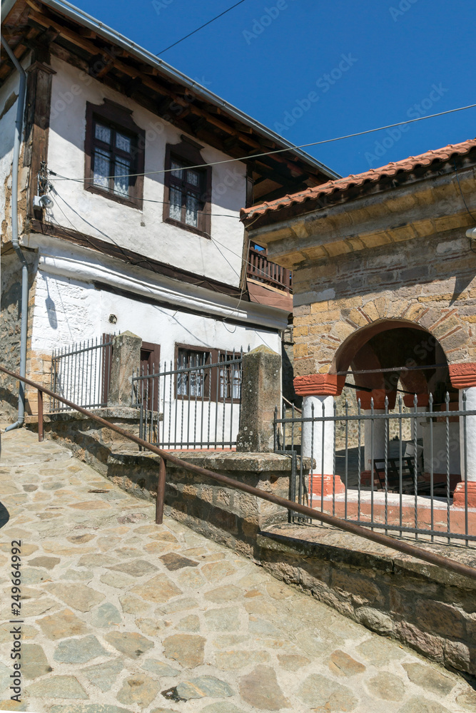 Old Houses at the center of town of Kratovo, Republic of North Macedonia