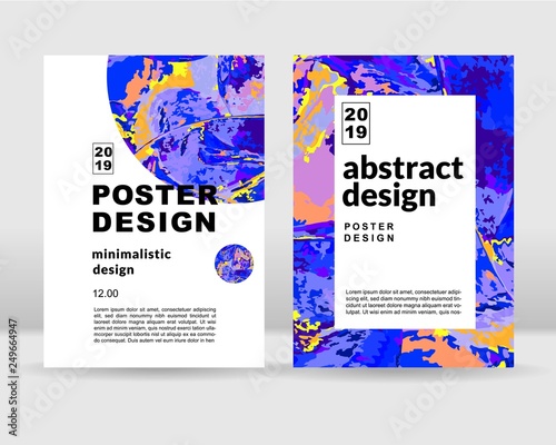 The abstract holographic background. It can be used for print and web